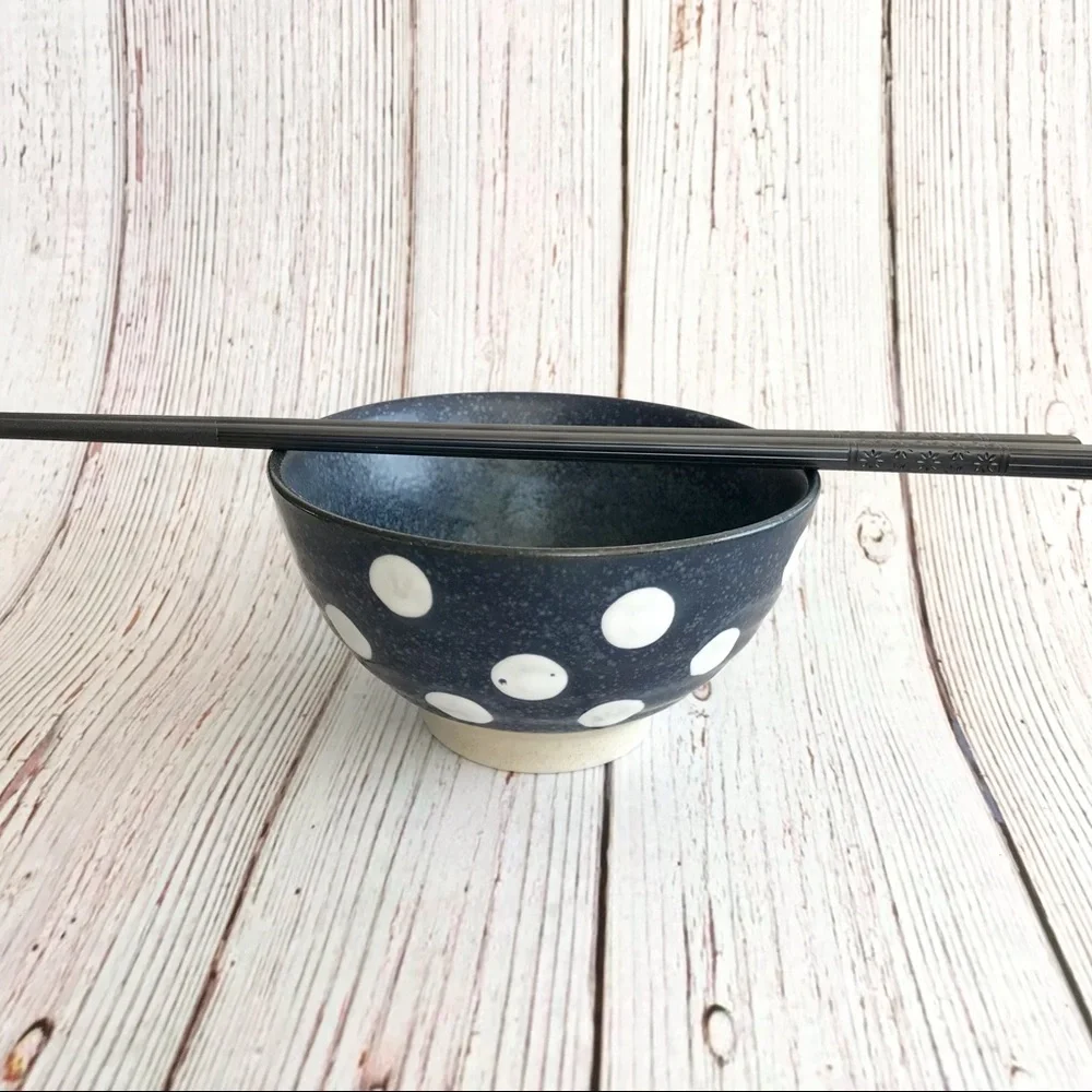 🆕 Stone Noodle Bowl with Reusable Chopsticks SMALL
